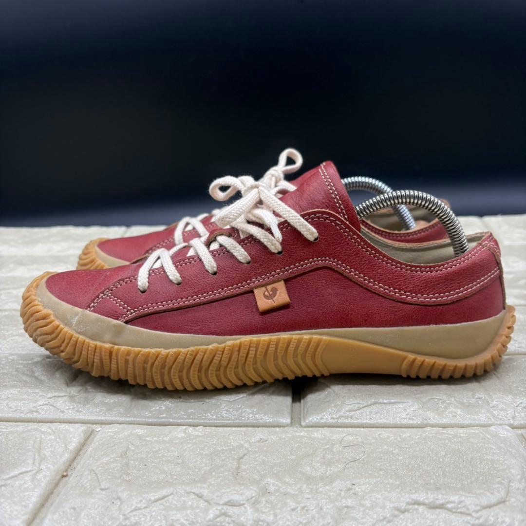 【美品】スピングルムーブ レザースニーカー spm-115 M ローカット