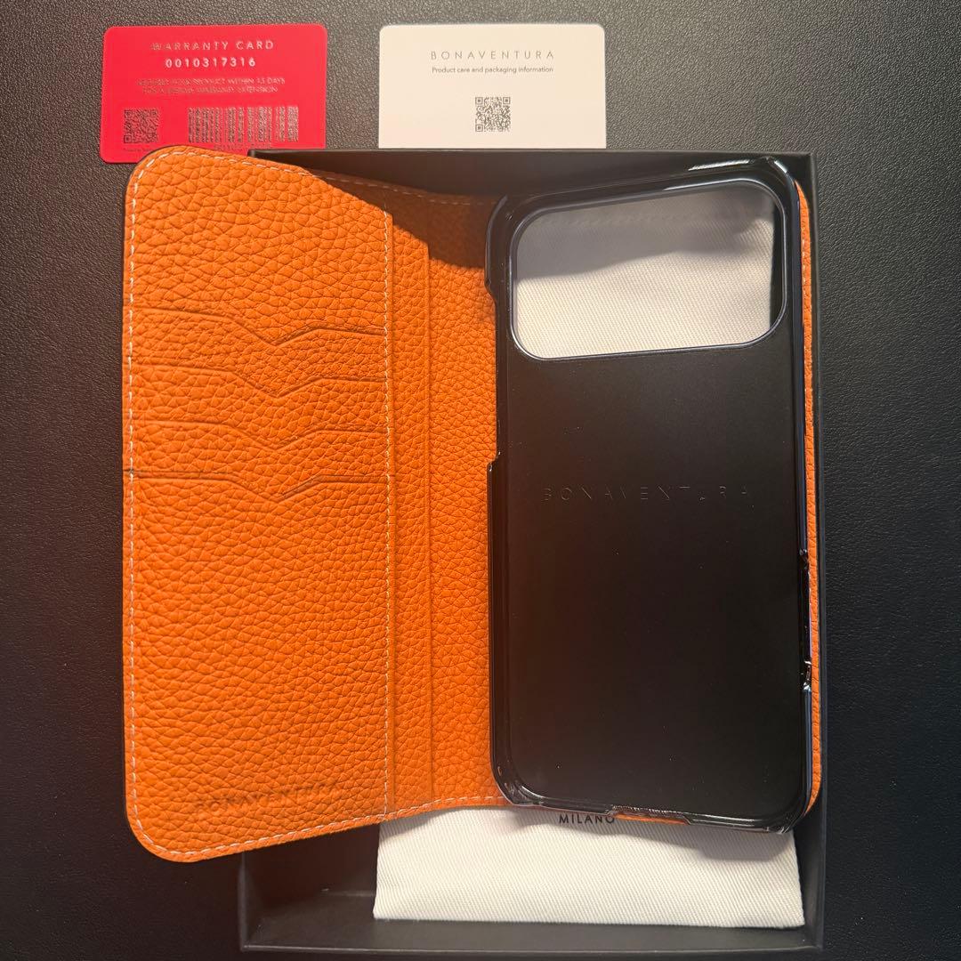 BONAVENTURA 手帳型ケース ベージュ