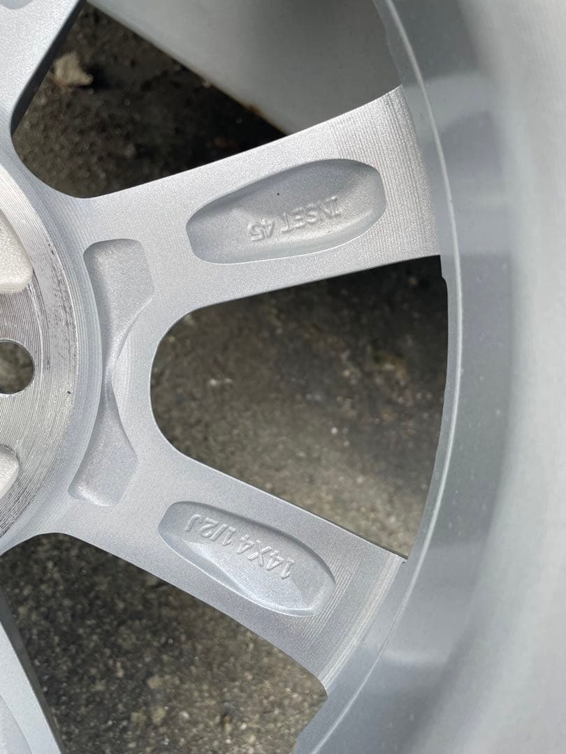 ☆ダイハツ　ミライース　14インチ　純正アルミホイール　4本セット　新車外し☆