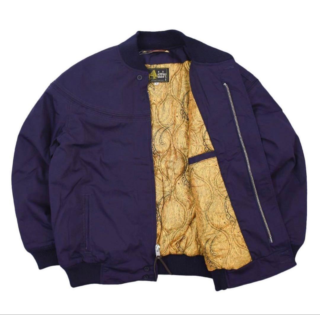 Derby of San Francisco インディゴ×ゴールド 超美品 L