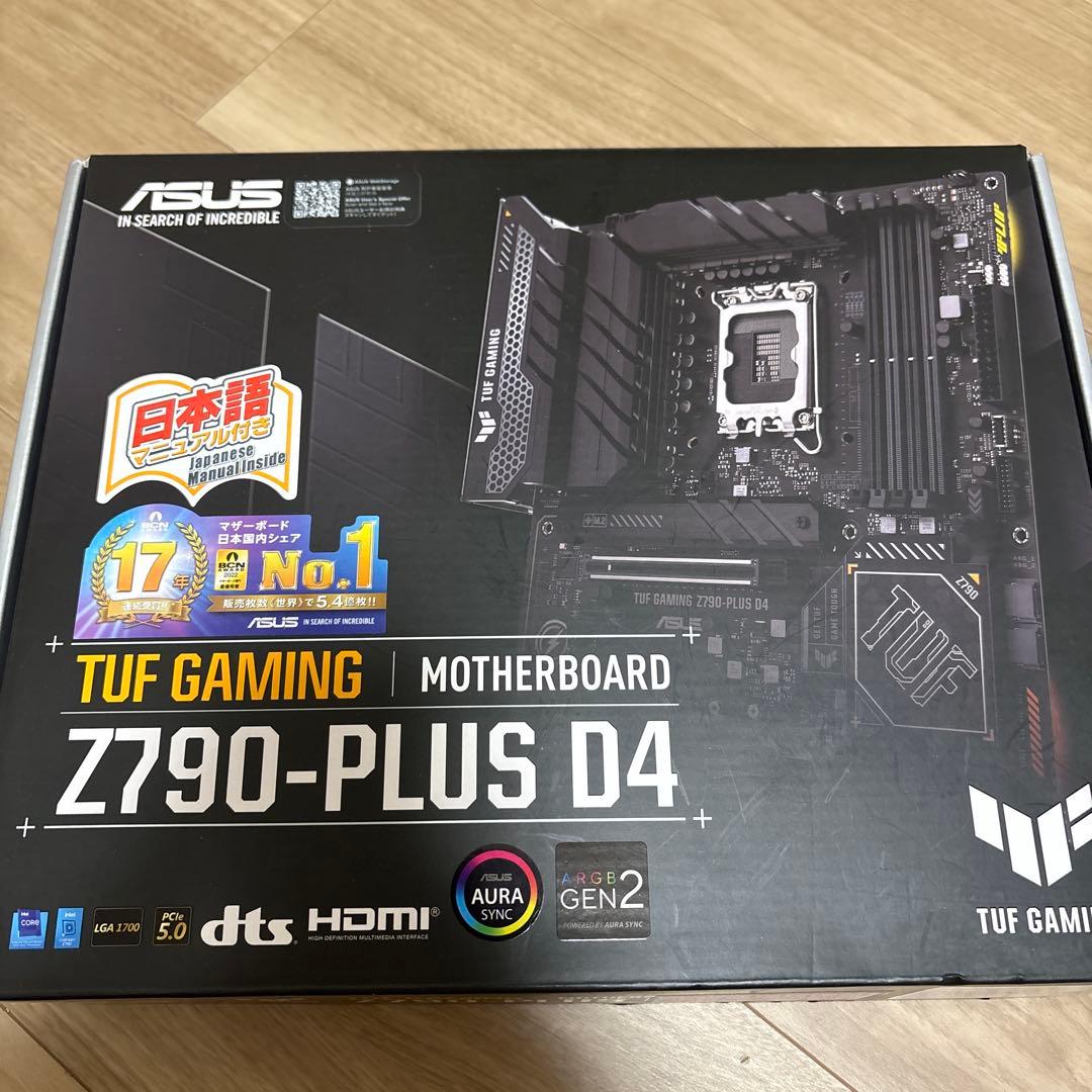 ASUS TUF GAMING Z790-PLUS D4 メモリ32GBのオマケ