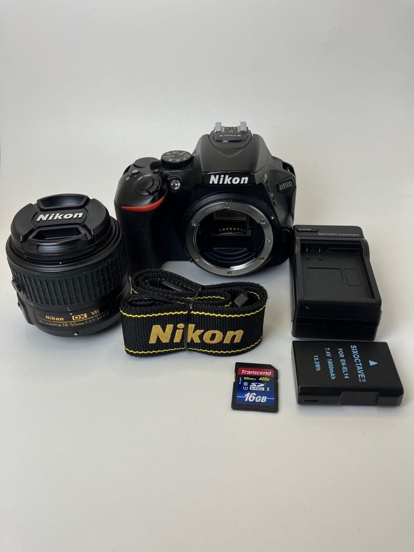 【返品保証・動作確認済】Nikon D5500 レンズキット