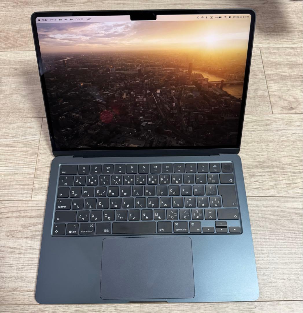 【SSD:1TB】MacBook Air 13インチ M3 ミッドナイト