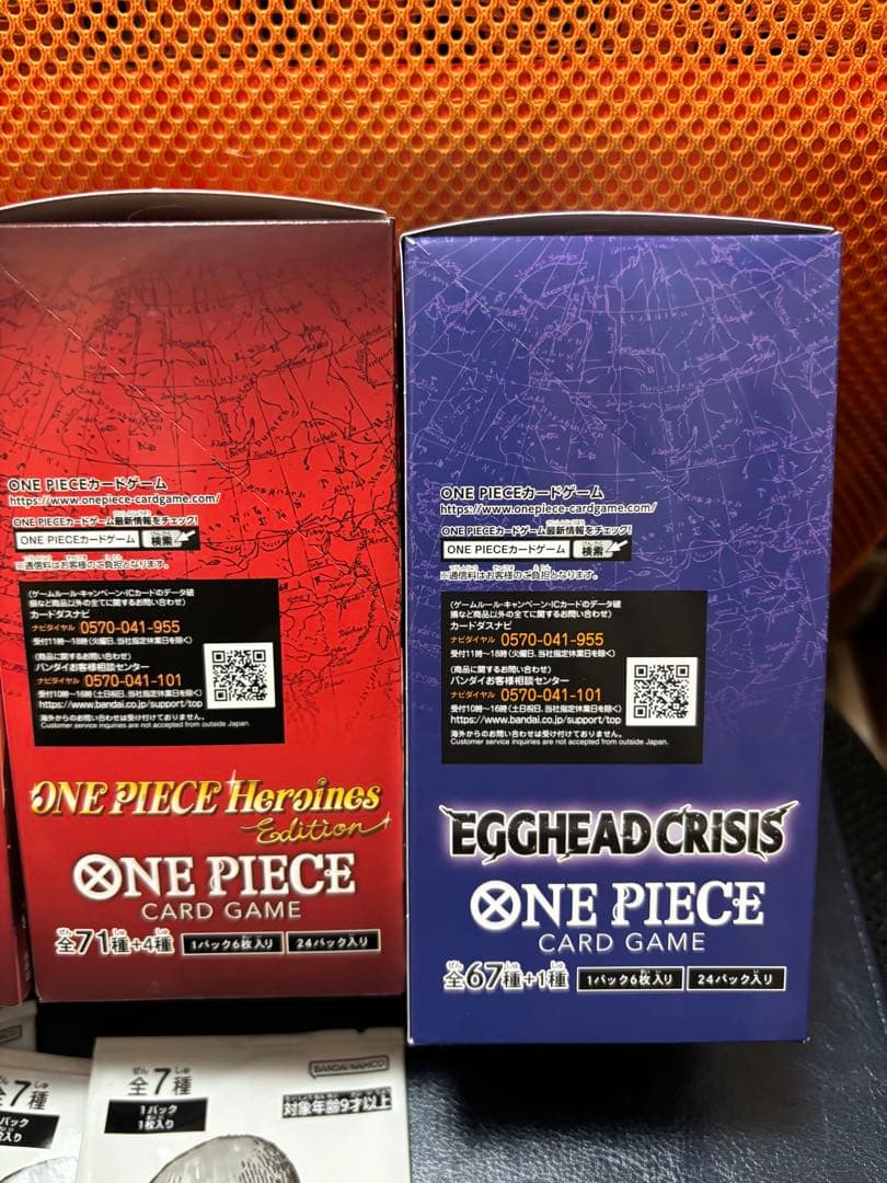 ワンピースカード　ヒロインズエディション、エッグヘッド 3BOX テープ付き