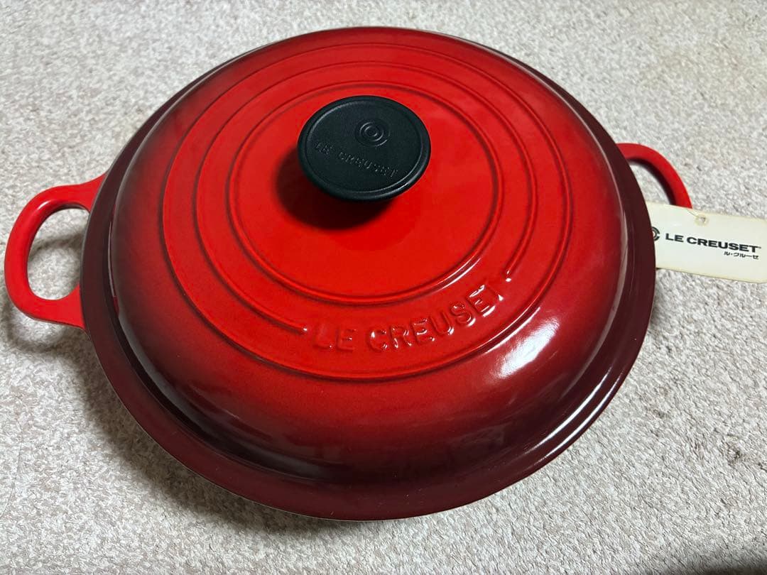 未使用　LE CREUSET ルクルーゼ ビュッフェ・キャセロール 26cm