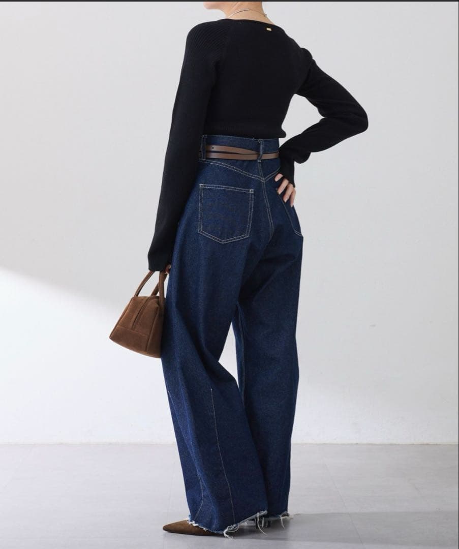 【美品☆】COLLAGE GALLARDAGALANTE/ブルージュデニム