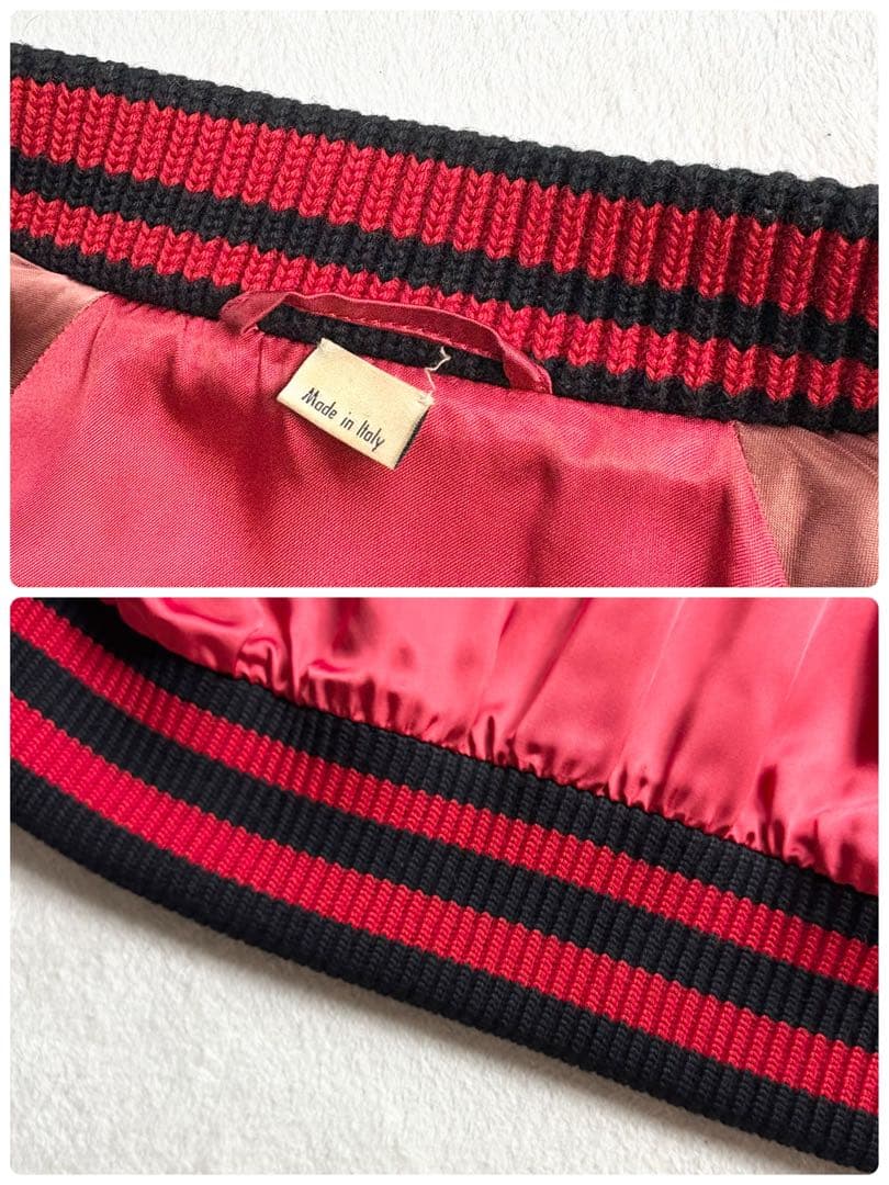 グッチ ボンバージャケットSpiritismo スカジャン シェリー M相当