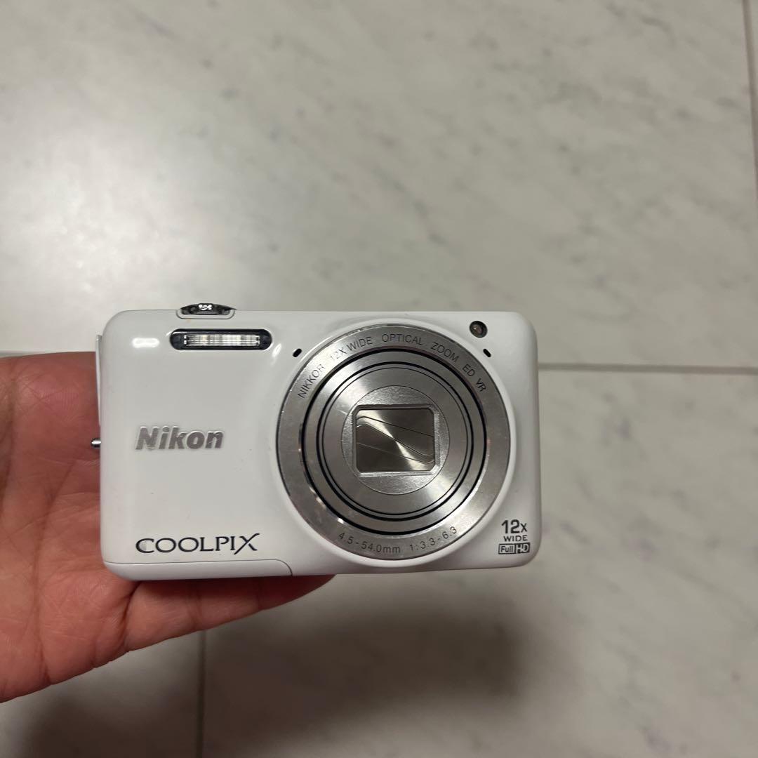 Nikon COOLPIX S6600 ホワイト 12倍光学ズーム