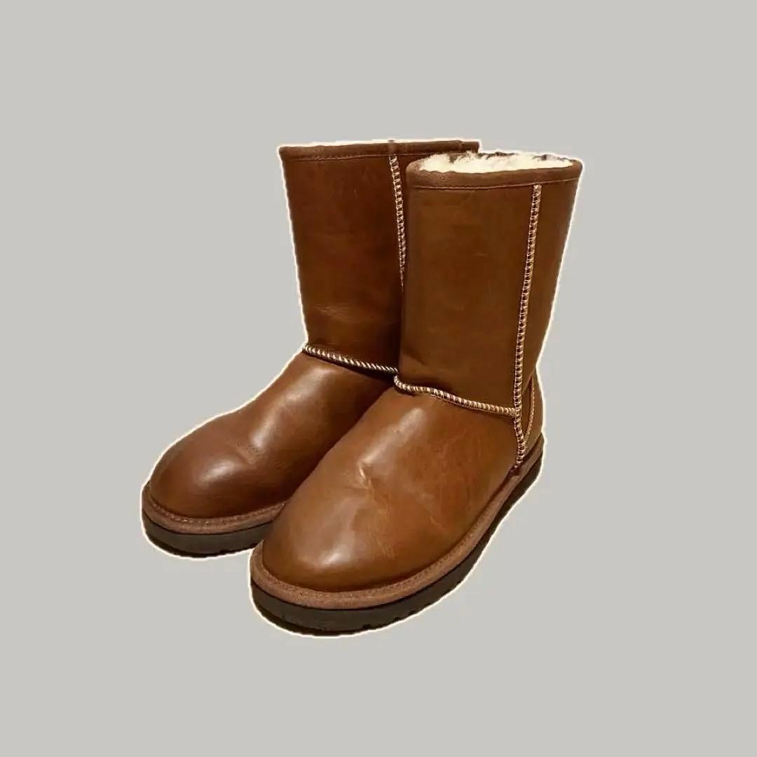 UGG クラシックショート レザーブーツ24cm