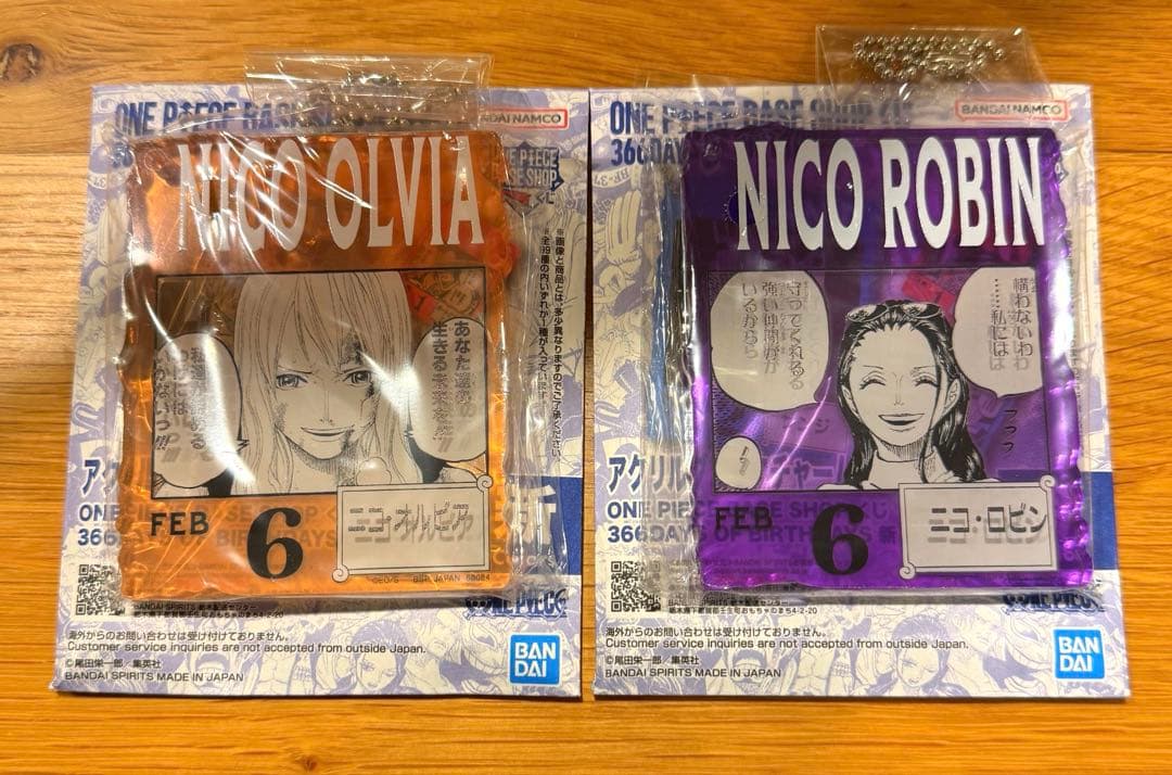 ONEPIECE BASESHOP くじ アクリルブロック　ロビン　オルビア