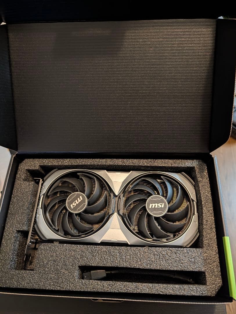 グラフィックボード・グラボ・ビデオカード MSI RTX 4070 SUPER VENTUS 2X