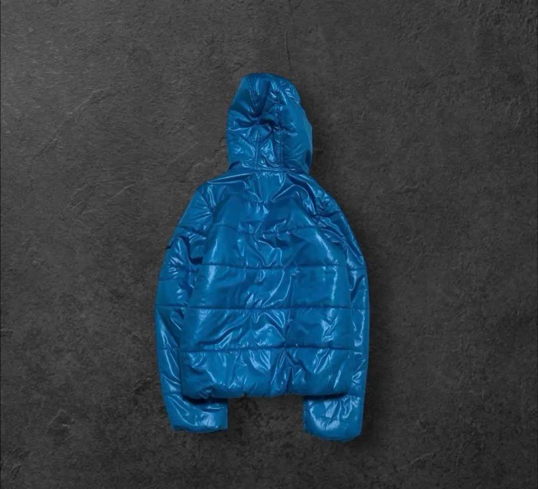 00s archive 短丈 down puffer jacket y2k 水色