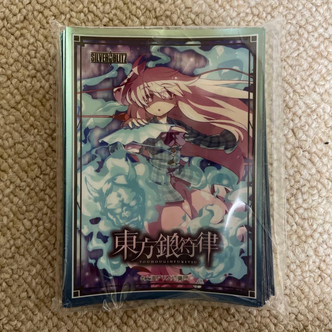 秦こころ　東方銀符律　スリーブ　40枚トレーディングカードスリーブ