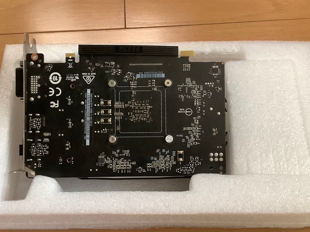 グラフィックボード・グラボ・ビデオカード MSI GeForce GTX 1050 Ti OC 4GB