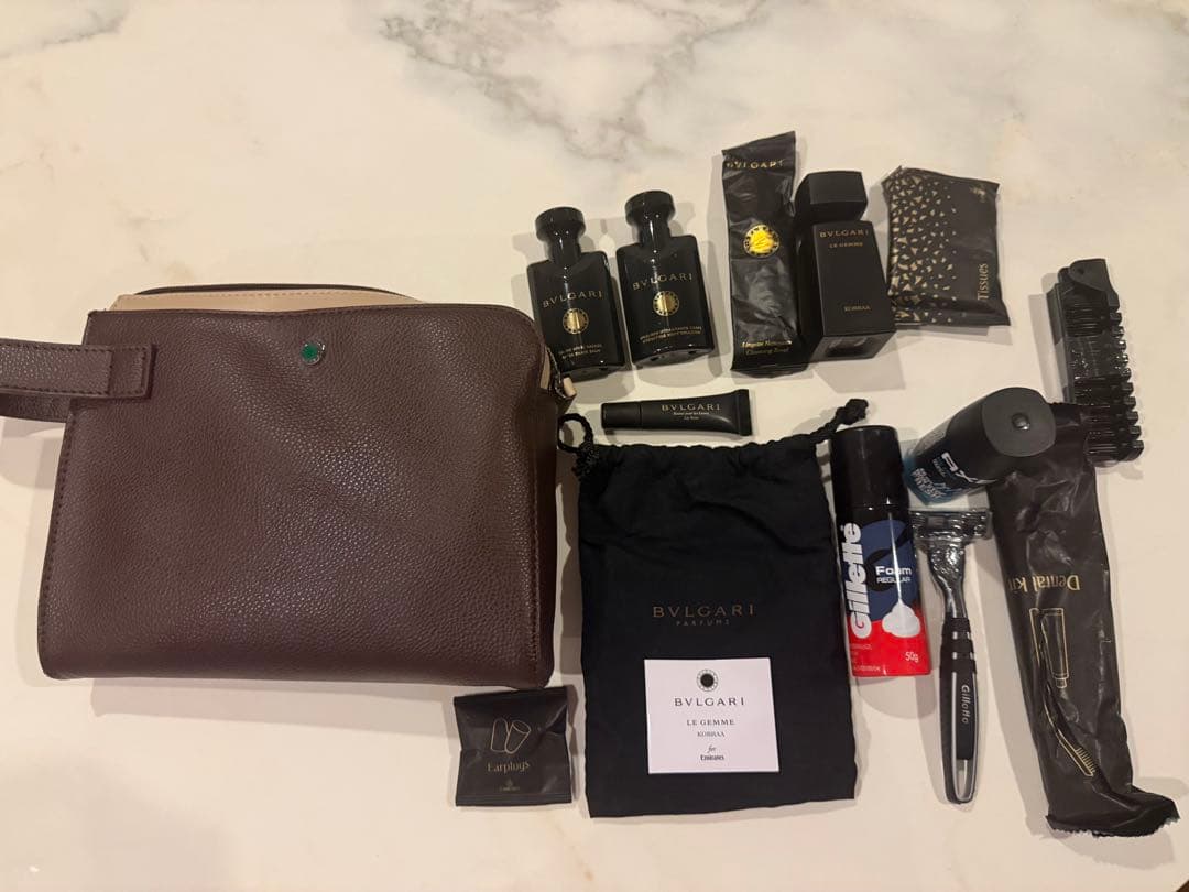エミレーツ航空ファーストクラス ブルガリ アメニティ⭐︎新品未使用
