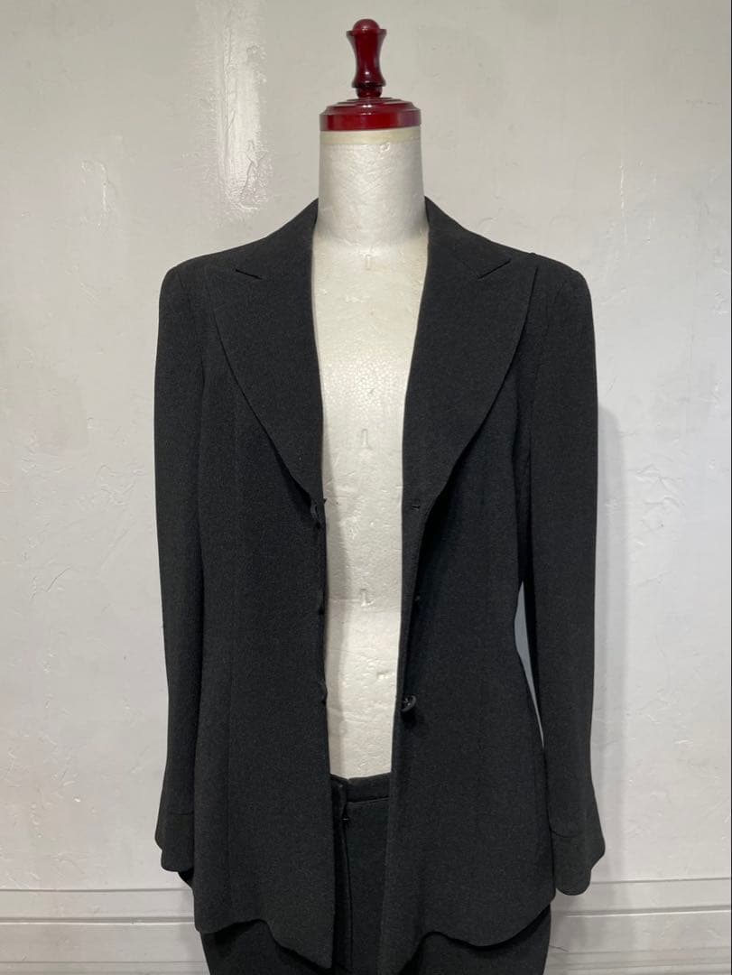 2001年製 ジョルジオアルマーニ 黒ラベル セットアップ スーツ 42