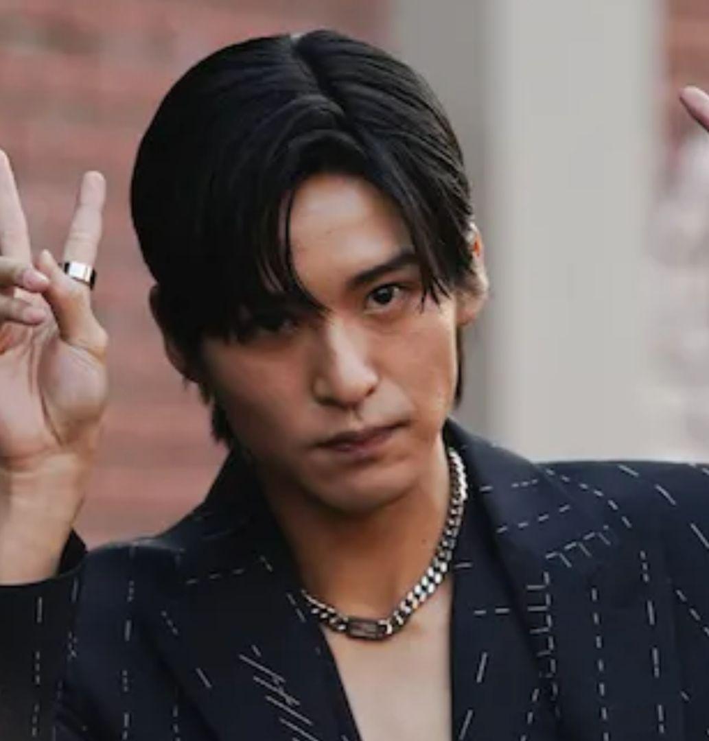 FENDI バゲット ネックレス 目黒蓮さん着用 FF チェーン シルバー