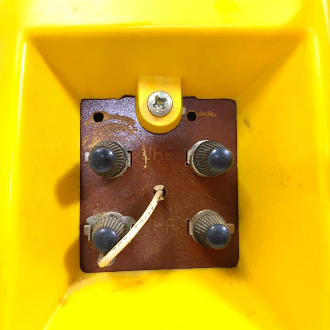 SHARP シャープ 白黒テレビジョン 12P-J9U 1978年製 昭和レトロ