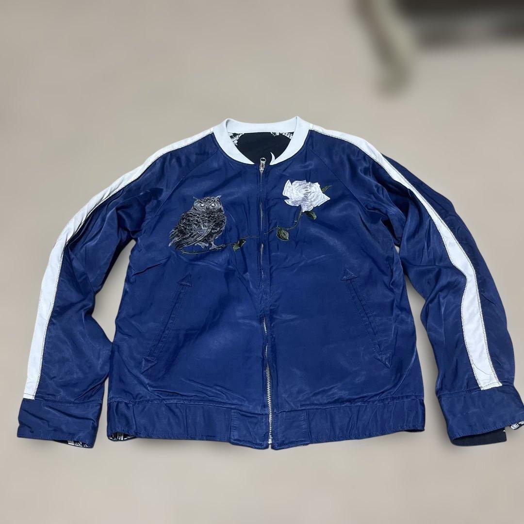 値下げ　ブルーナボイン　オウルジャケット　ネイビー サイズXS