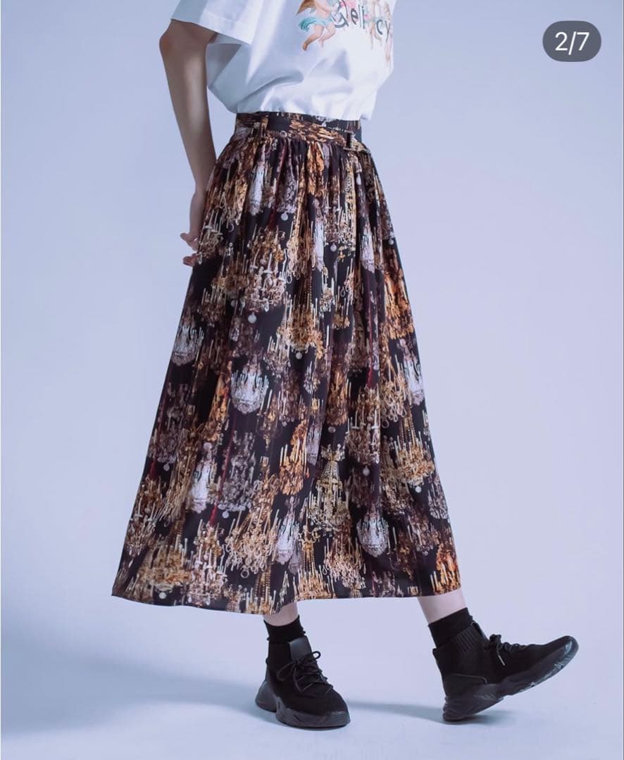 アンドエルシー、andellecy、シャンデリアスカート