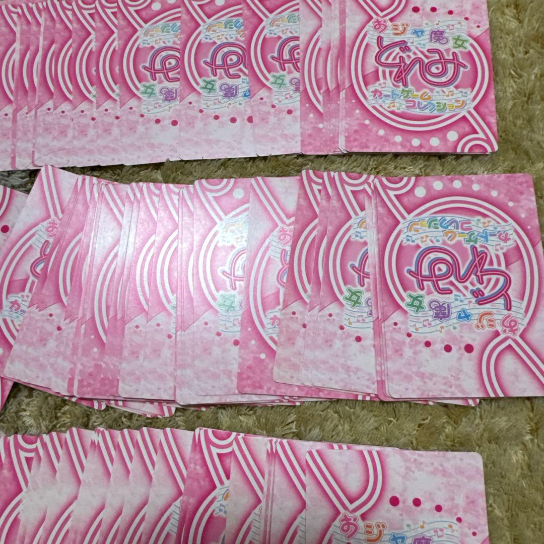 おジャ魔女どれみcgcカードゲームコレクション　約300枚　まとめ売り【5434