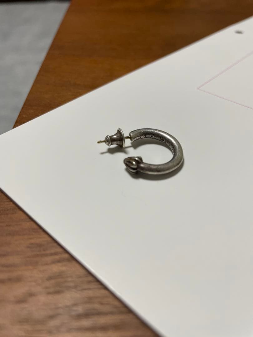 クロムハーツ　フープピアス