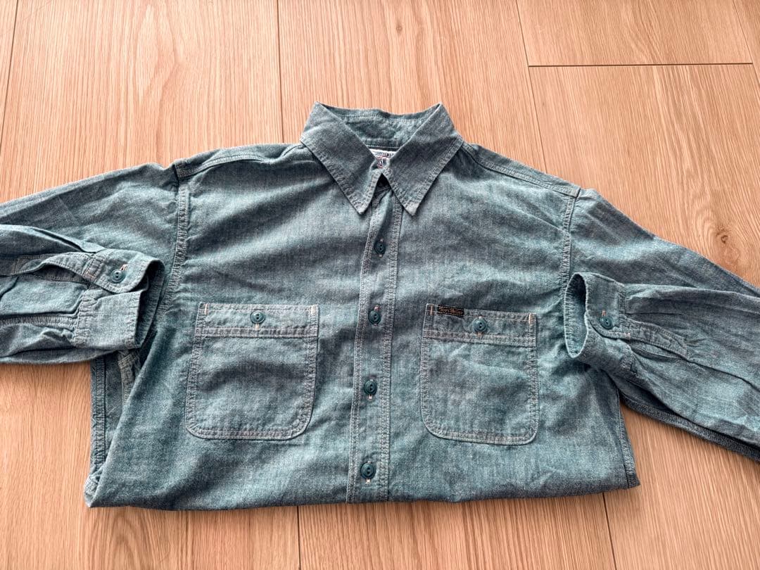 お*き様 トイズマッコイ シャンブレーワークシャツ スティーブマックイーン 16