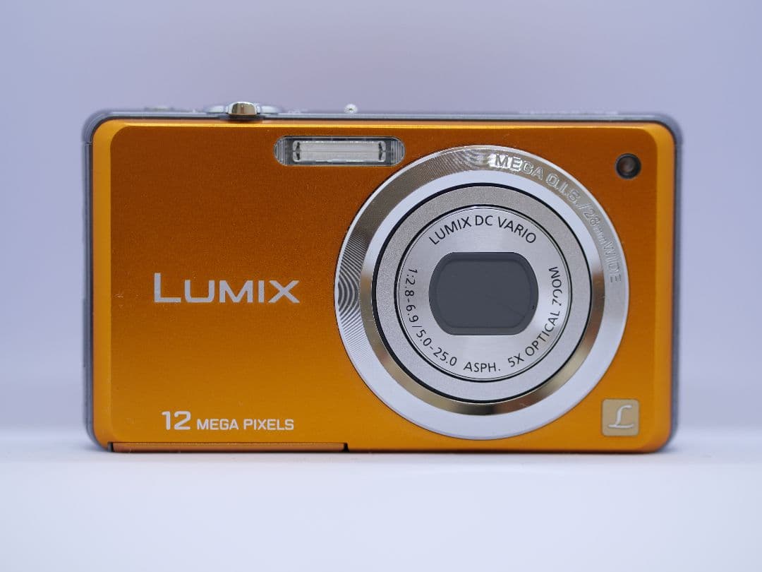 【動作確認済・純正バッテリ・充電器】Lumix コンパクトデジカメ 12メガ