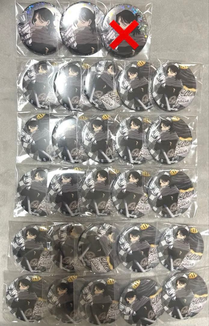 相澤 オープンスクール カップケーキ 缶バッジ 僕のヒーローアカデミア レア