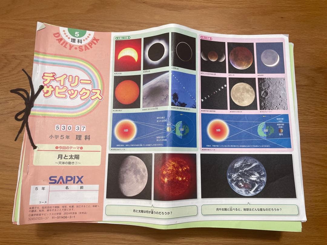 【サピックス5年生理科】ディリーサピックス セット