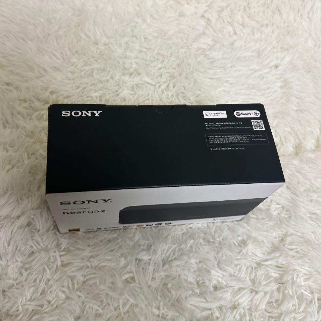 【未使用】ソニー ワイヤレスポータブルスピーカー SRS-HG10