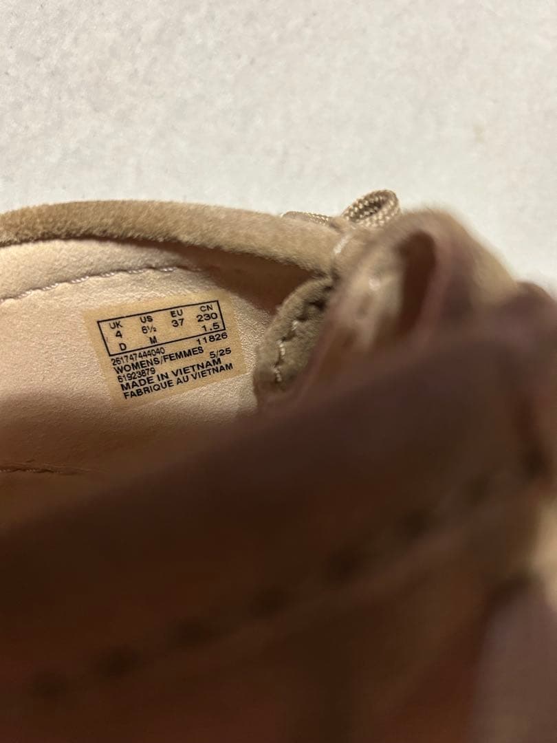 超美品　Clarks/クラークス　Wallabee EVO Bt