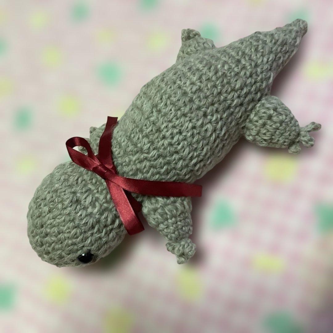 専用、ホワイトツリー 、サンタクロース2個、太っちょヤモリ（親子）、編みぐるみ