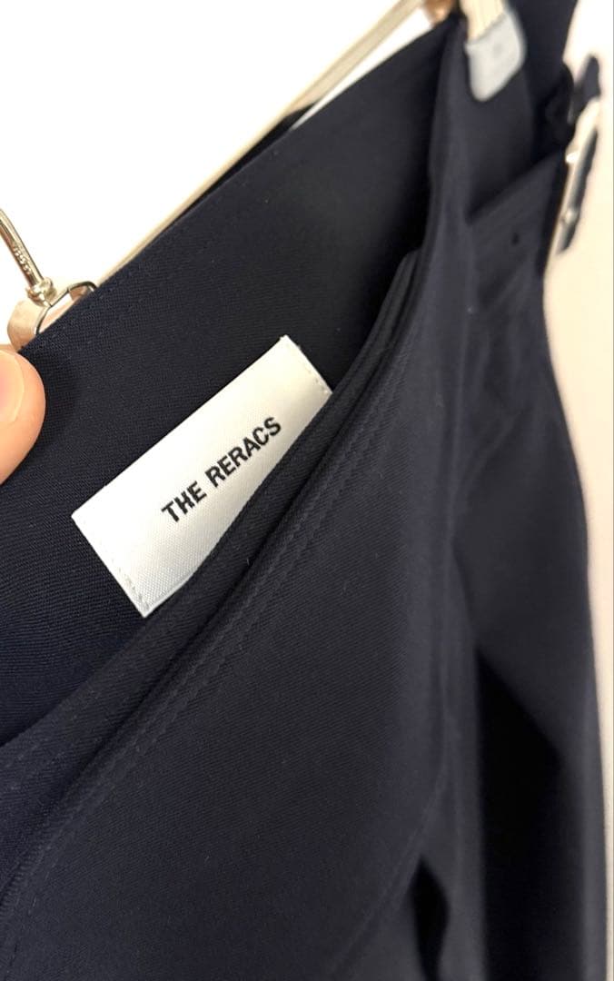 【ほぼ未使用】THE RERACS グルカスカート　38 ネイビー