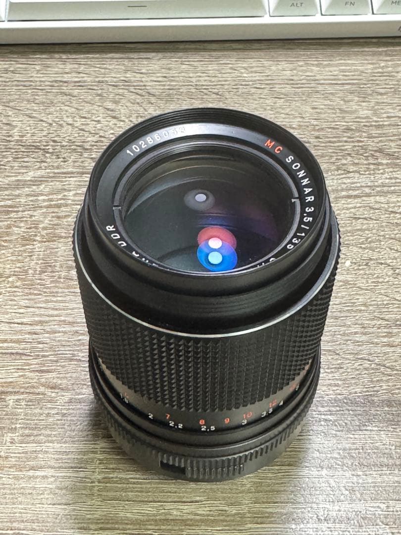 レンズ(単焦点) Carl Zeiss Jena DDR MC Sonnar 135mm F3.5
