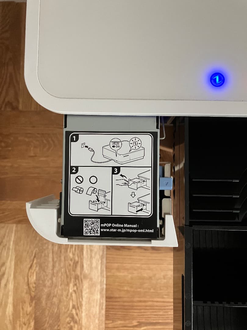 スター精密 mPOP POP10 WHT JP エアレジ対応 Bluetooth