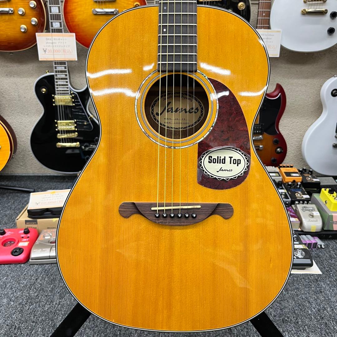 【エレアコ化オプション11068James JS-1VN アコースティックギター