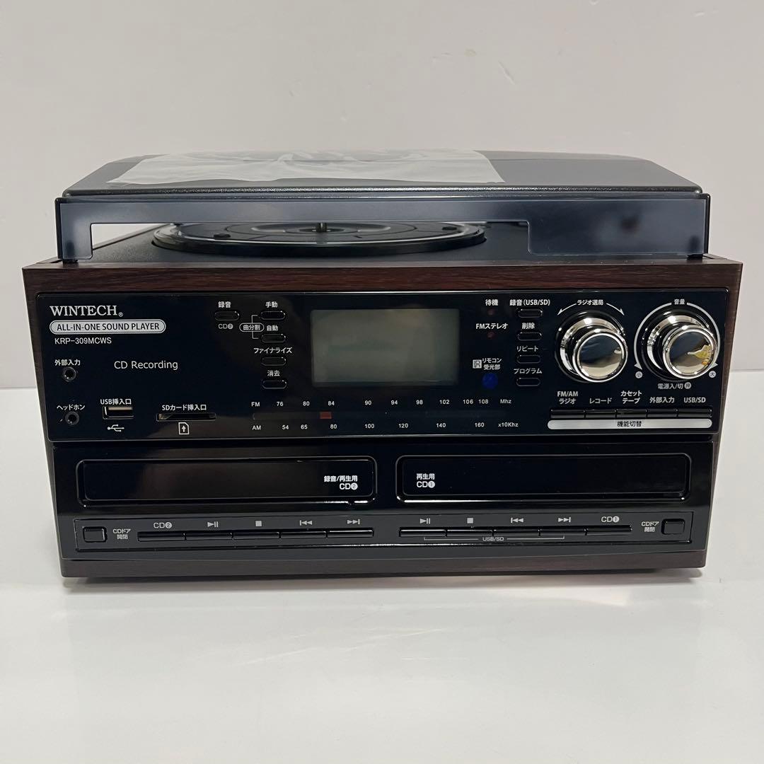 WINTECH KRP-309MCMS ダブルCDマルチオーディオプレーヤー