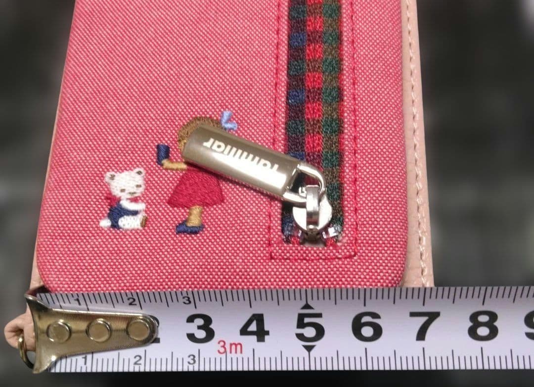 ファミリア　未使用　スマホケース（ストラップなし）マルチ対応