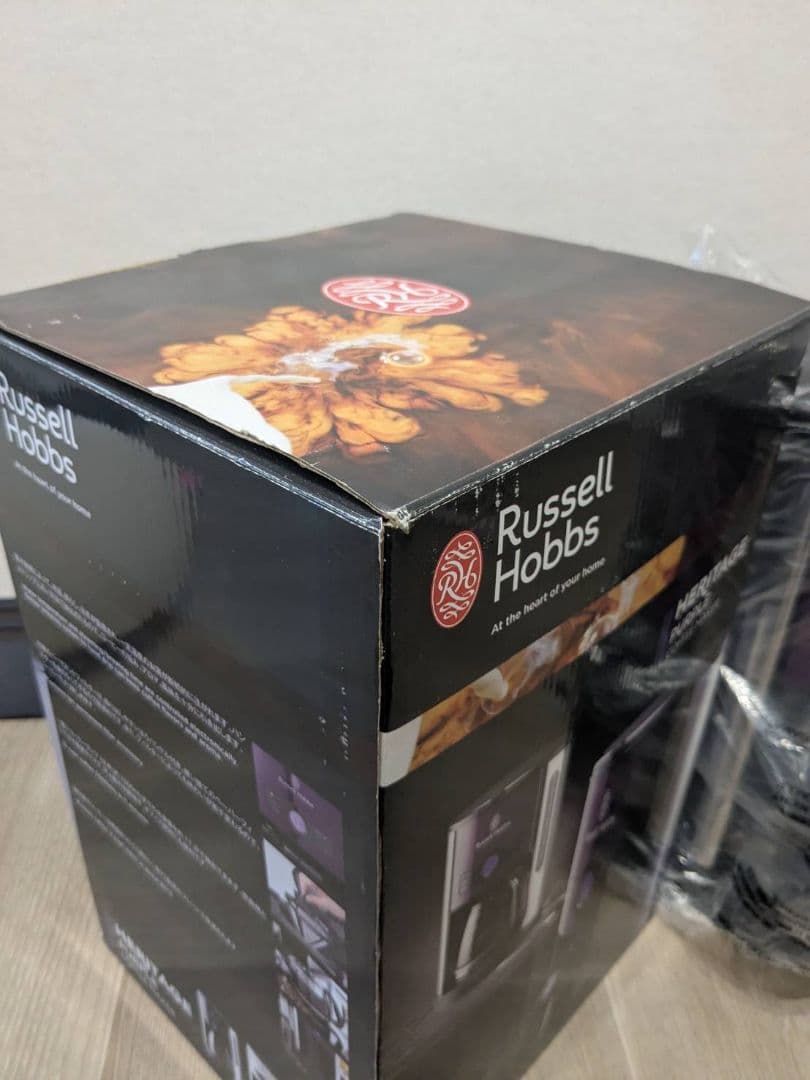 【未使用品】ラッセルホブス コーヒーメーカー パープル