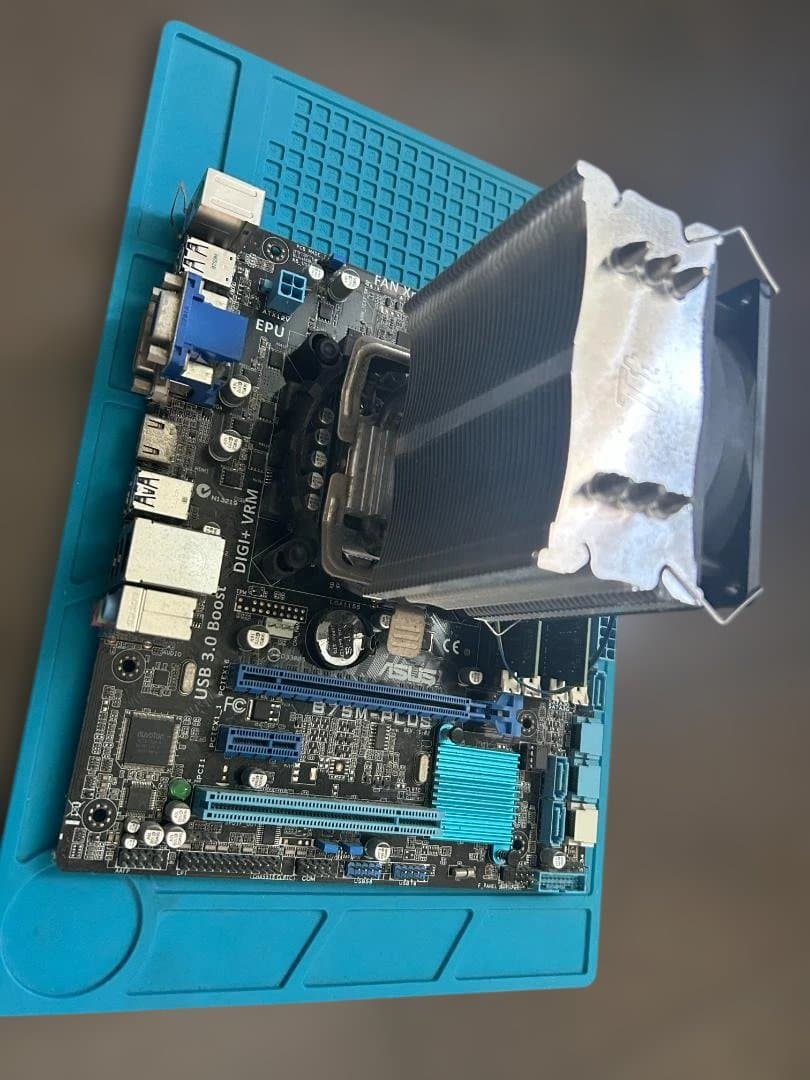 ASUS B75M-PLUS CPU i7 3770 メモリセット