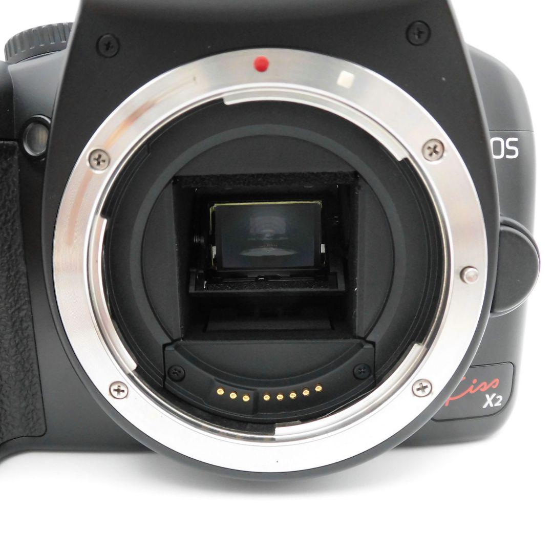 初心者 デジタル一眼レフ キヤノン Canon EOS Kiss X2 レンズ