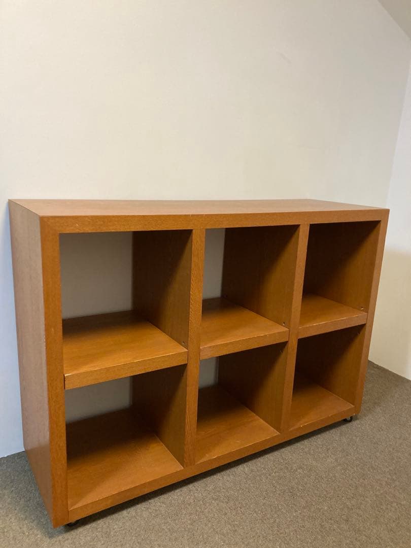 スタッキングシェルフ　可動棚　キャスター付き