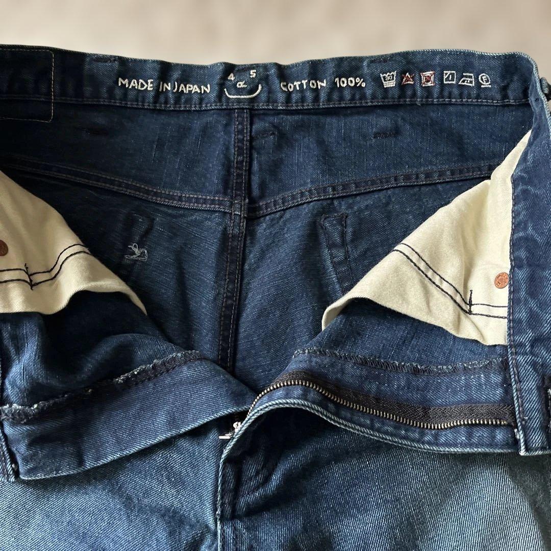 45Rおこめデニムの納戸納戸クロスビー5（清）　32インチ　最終価格
