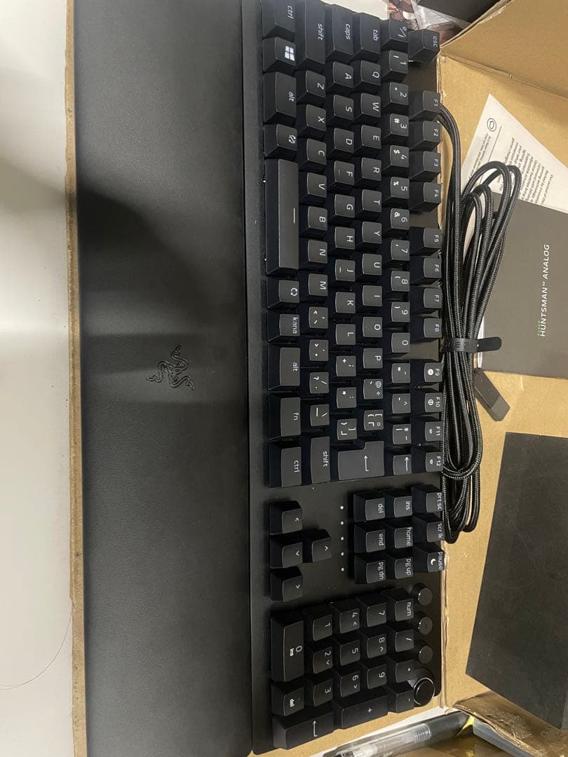 Razer Huntsman V2 Analog JP キーボード ブラック