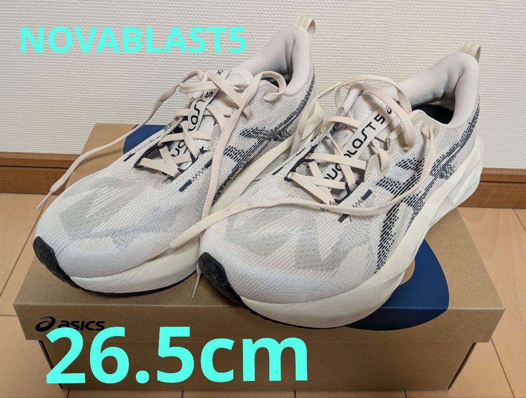 ASICS NOVABLAST5 【26.5cm！】