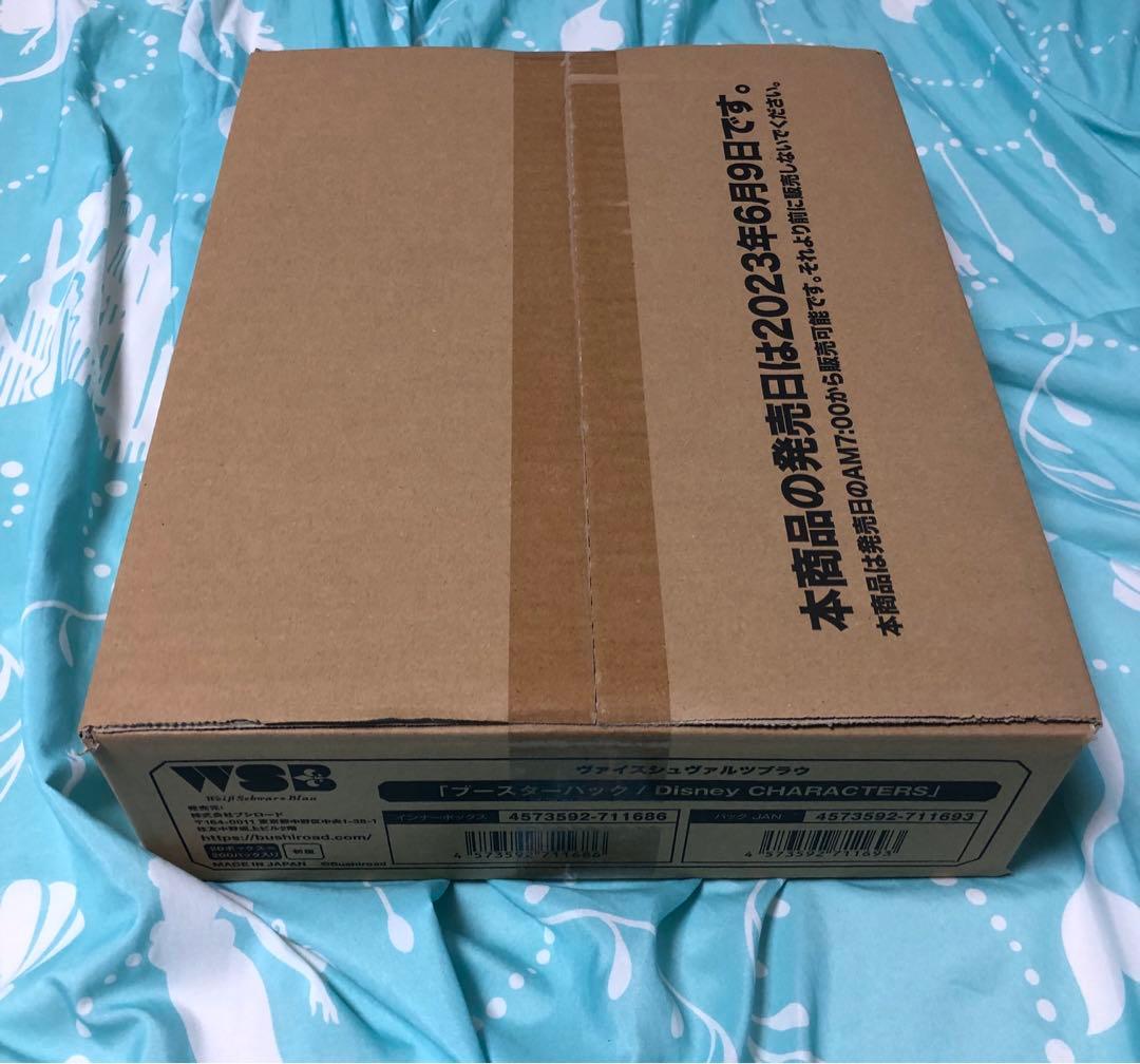 ヴァイスシュヴァルツブラウ　Disney CHARACTERS 1カートン未開封