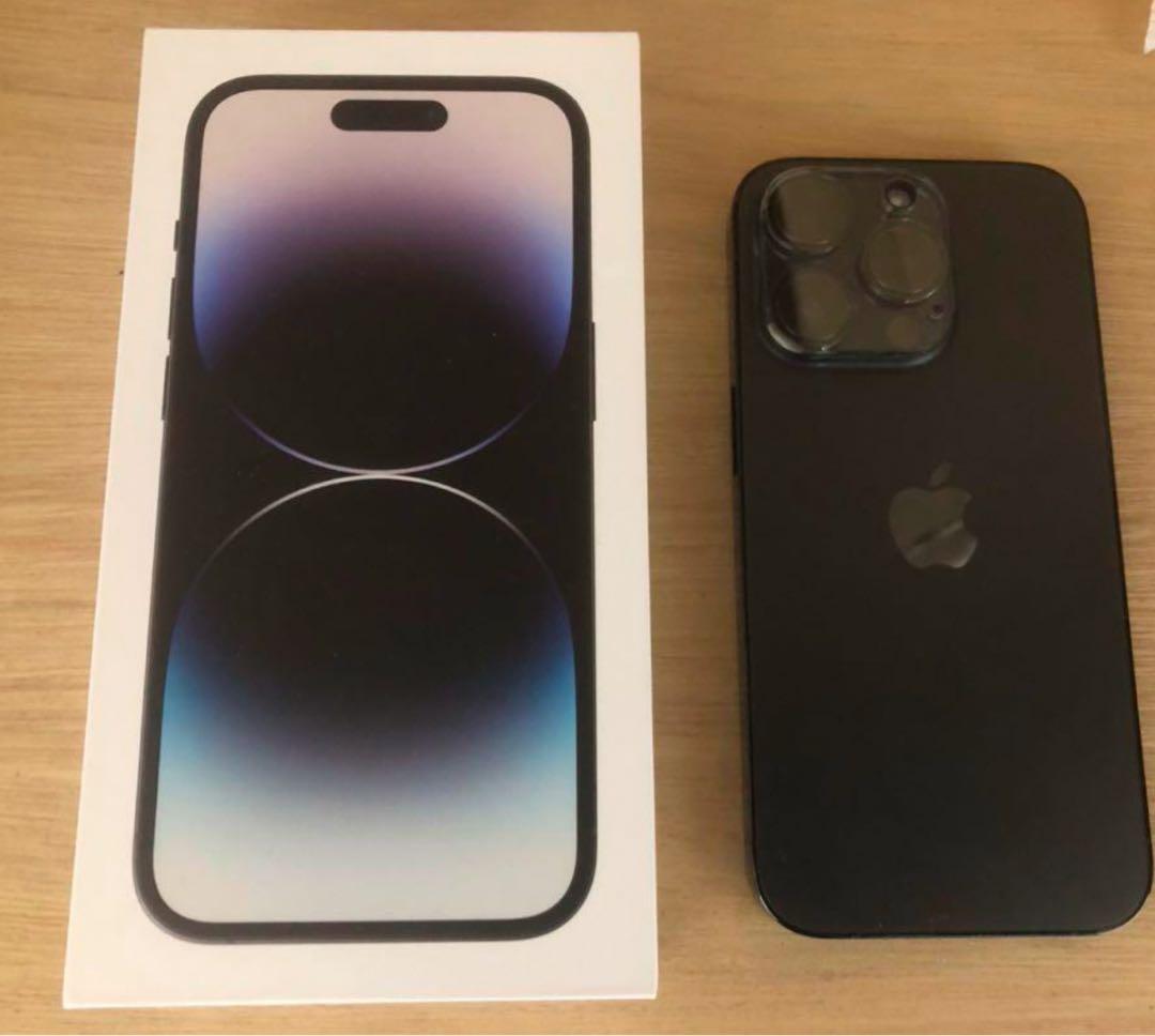 iPhone14pro 256GB スペースブラックSIMフリー 残債なし