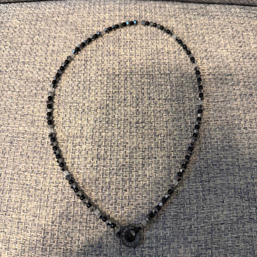 846４シリーズ ネックレス BLACKTITA2【SILVER&BLACK】