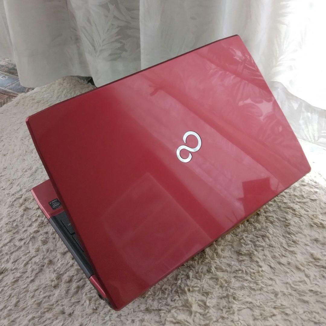 千43 カメラ 美品　メモリ8GB Office ノートパソコン